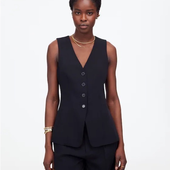 Madewell Tops - Cutaway Long Vest